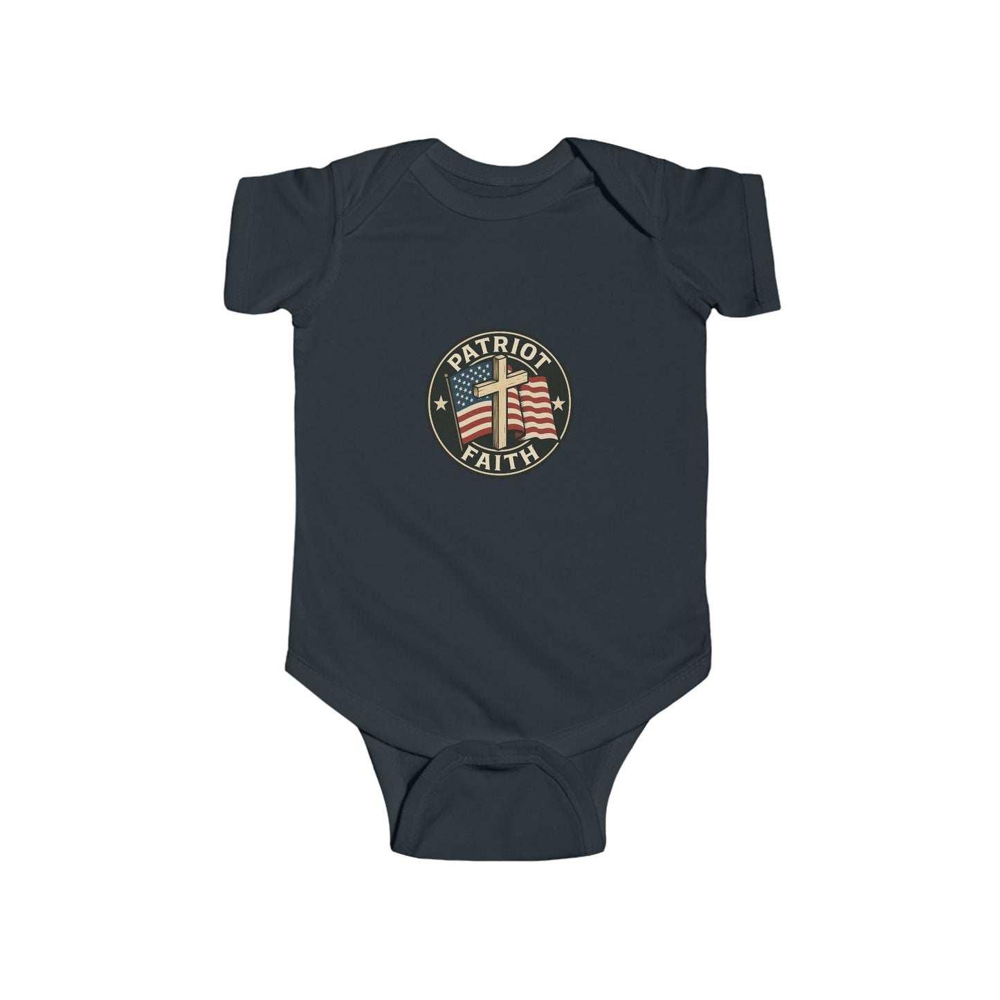 Patriot Faith Themed Infant Bodysuit
