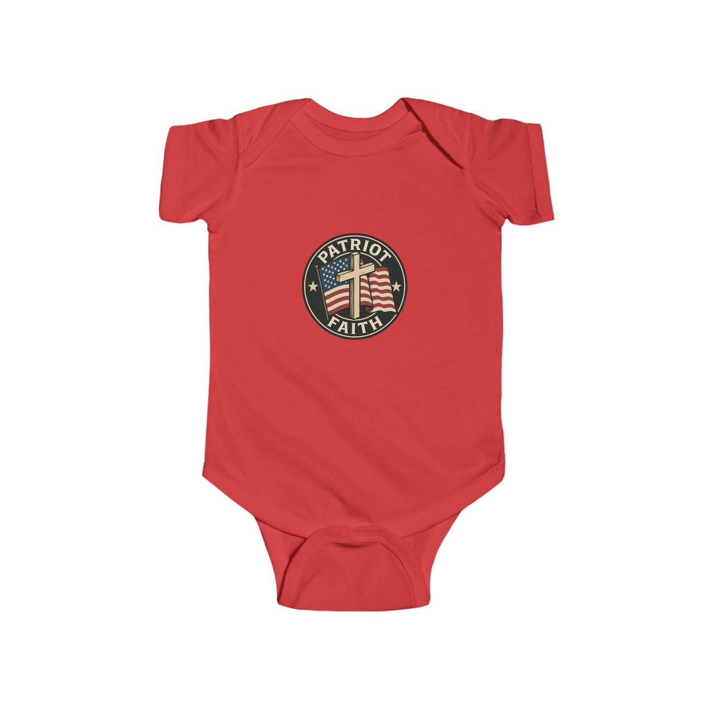 Patriot Faith Themed Infant Bodysuit