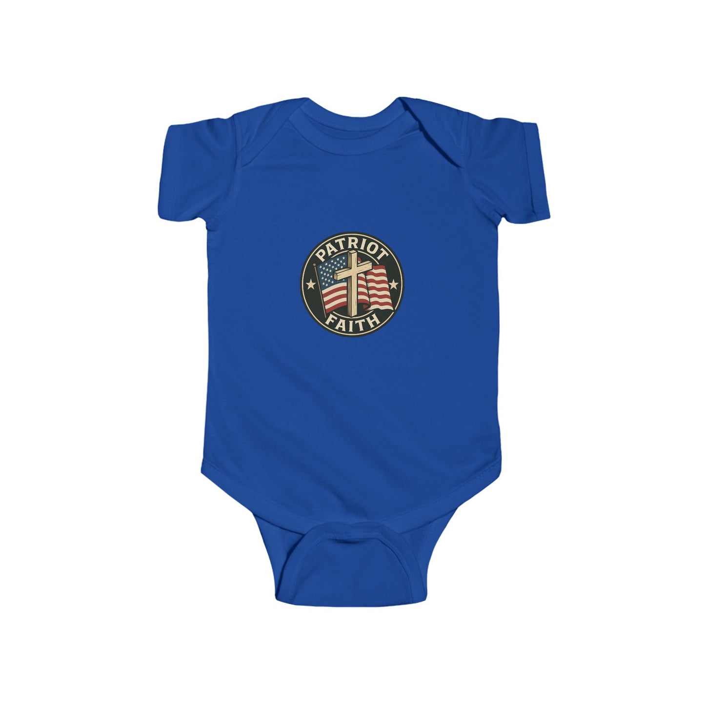 Patriot Faith Themed Infant Bodysuit