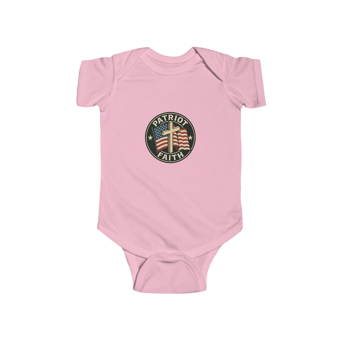 Patriot Faith Themed Infant Bodysuit