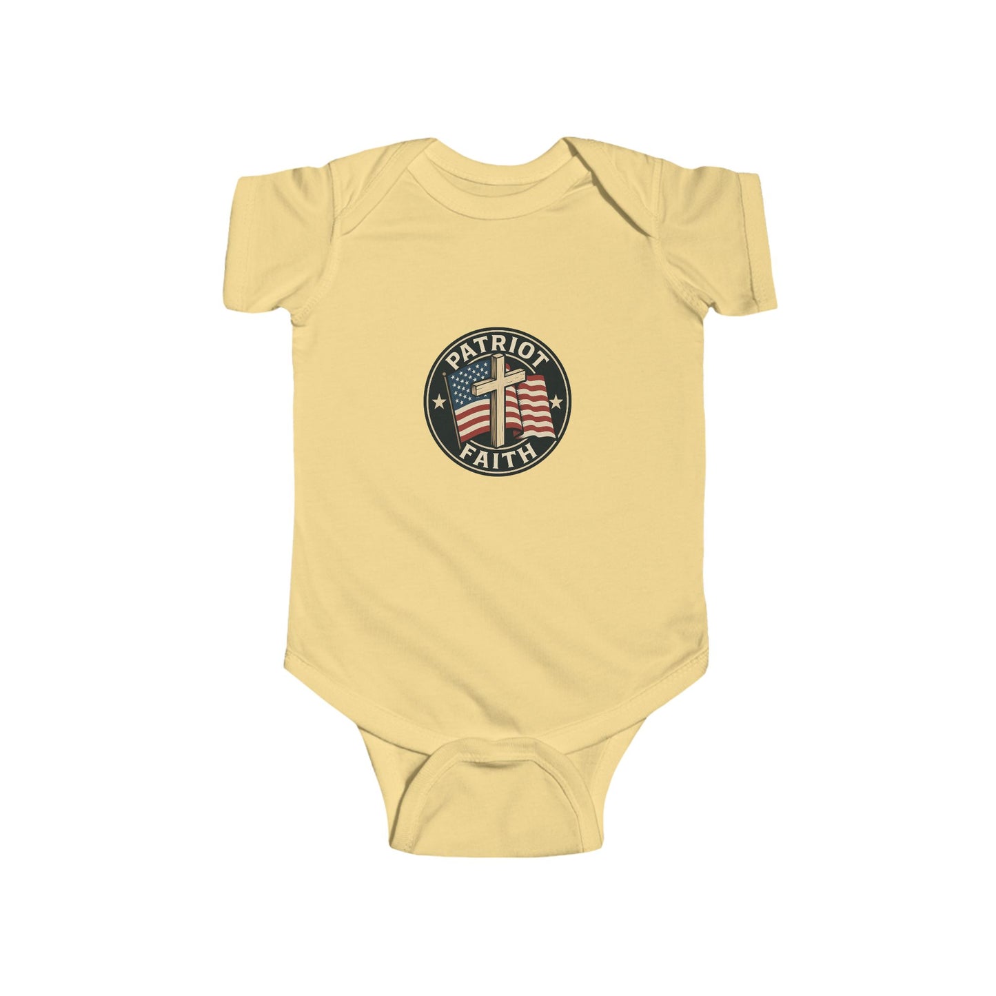 Patriot Faith Themed Infant Bodysuit