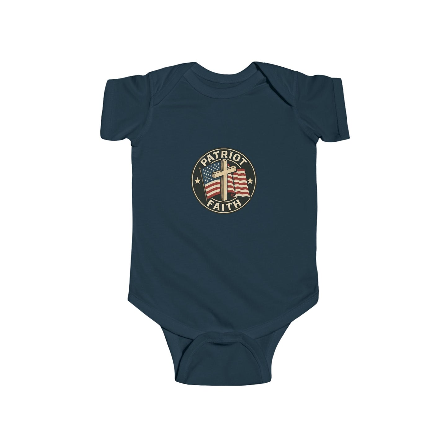 Patriot Faith Themed Infant Bodysuit