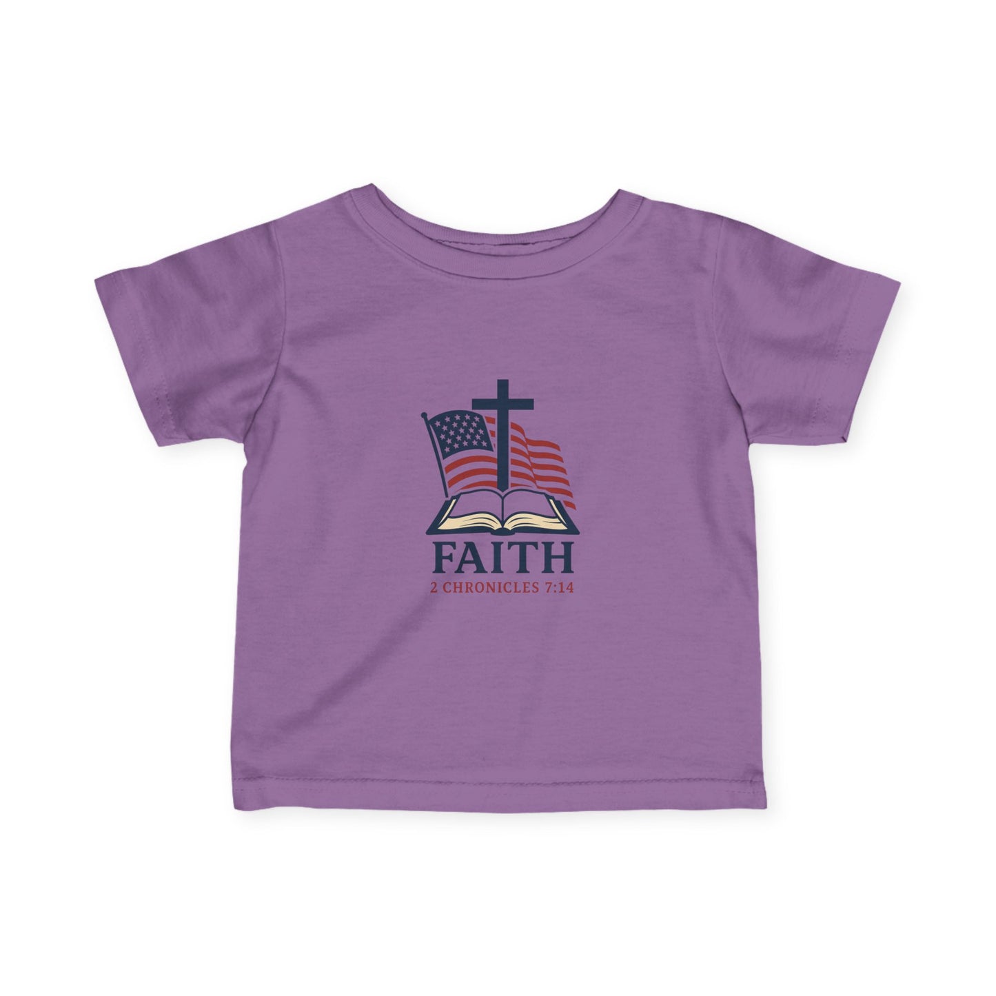 Faith-Themed 2 Chronicles 7:14 Infant Tee