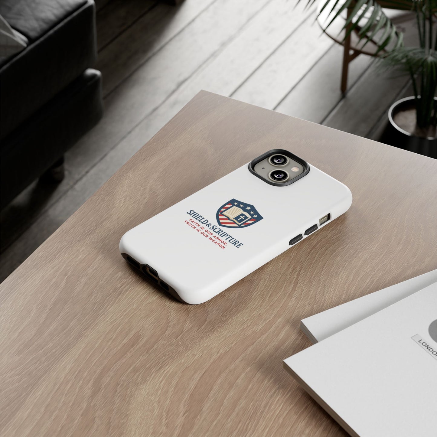 Shield & Scripture Phone Case