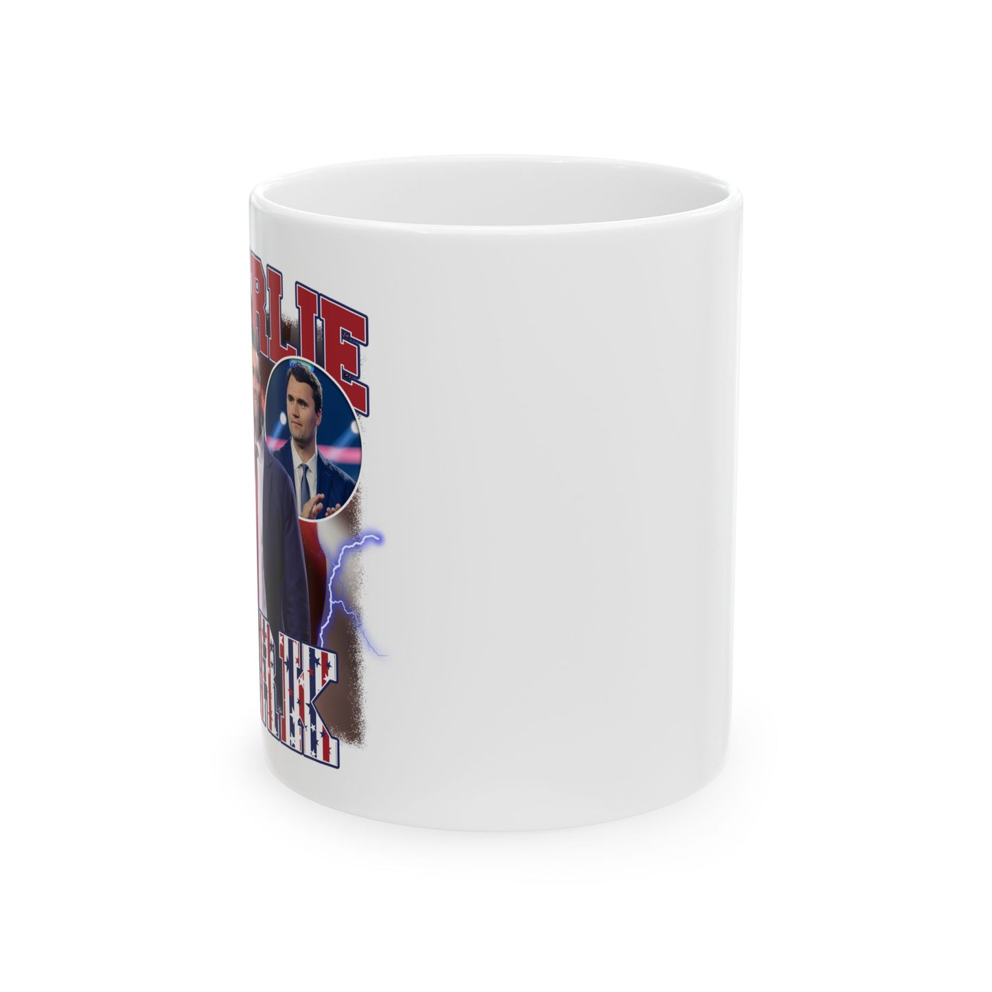 Vintage-Inspired Ceramic Mug - Charlie Kirk Believers