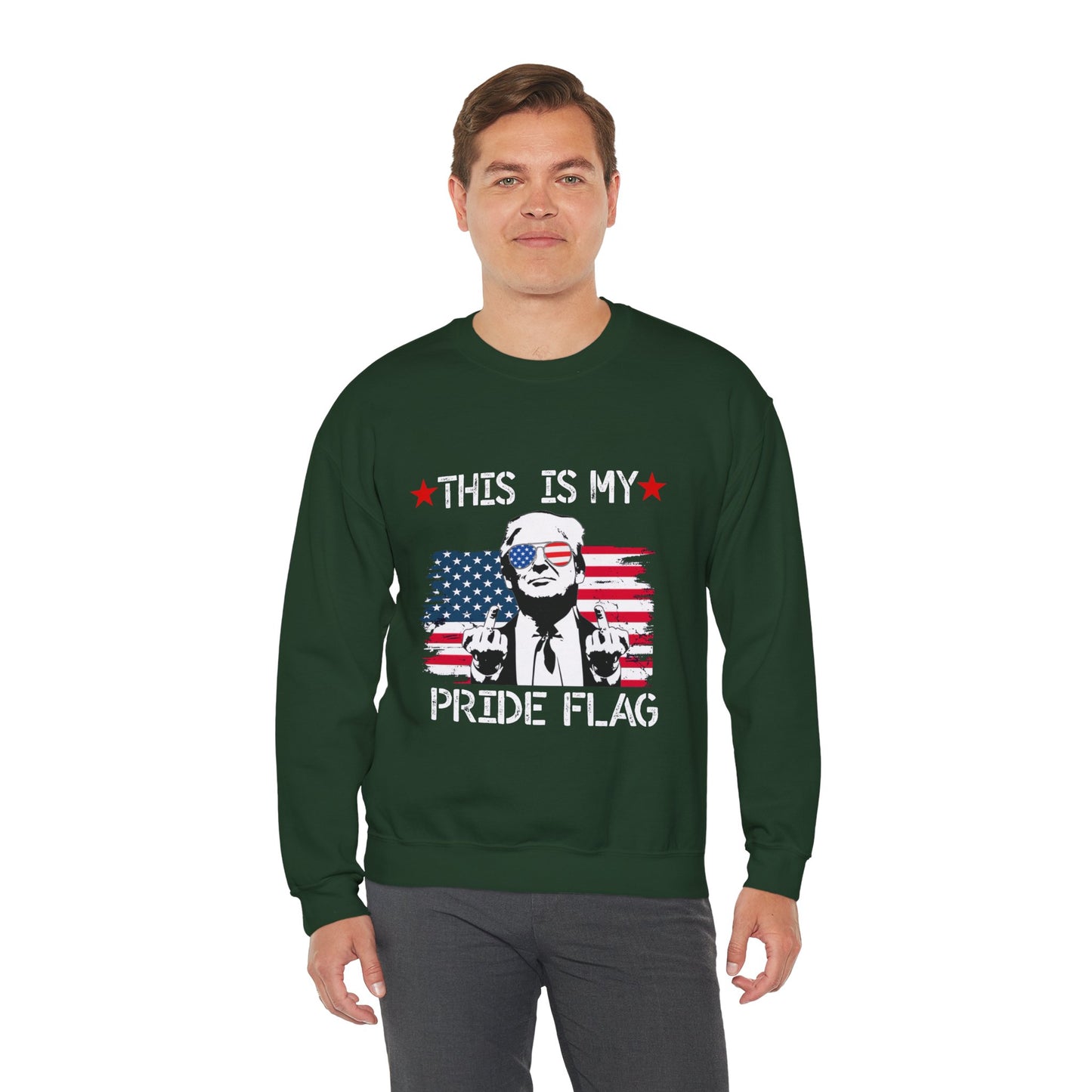 Trump This Is My Pride Flag Unisex Sweatshirt