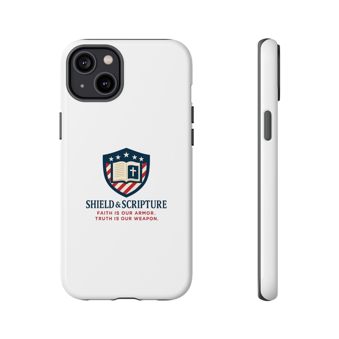 Shield & Scripture Phone Case