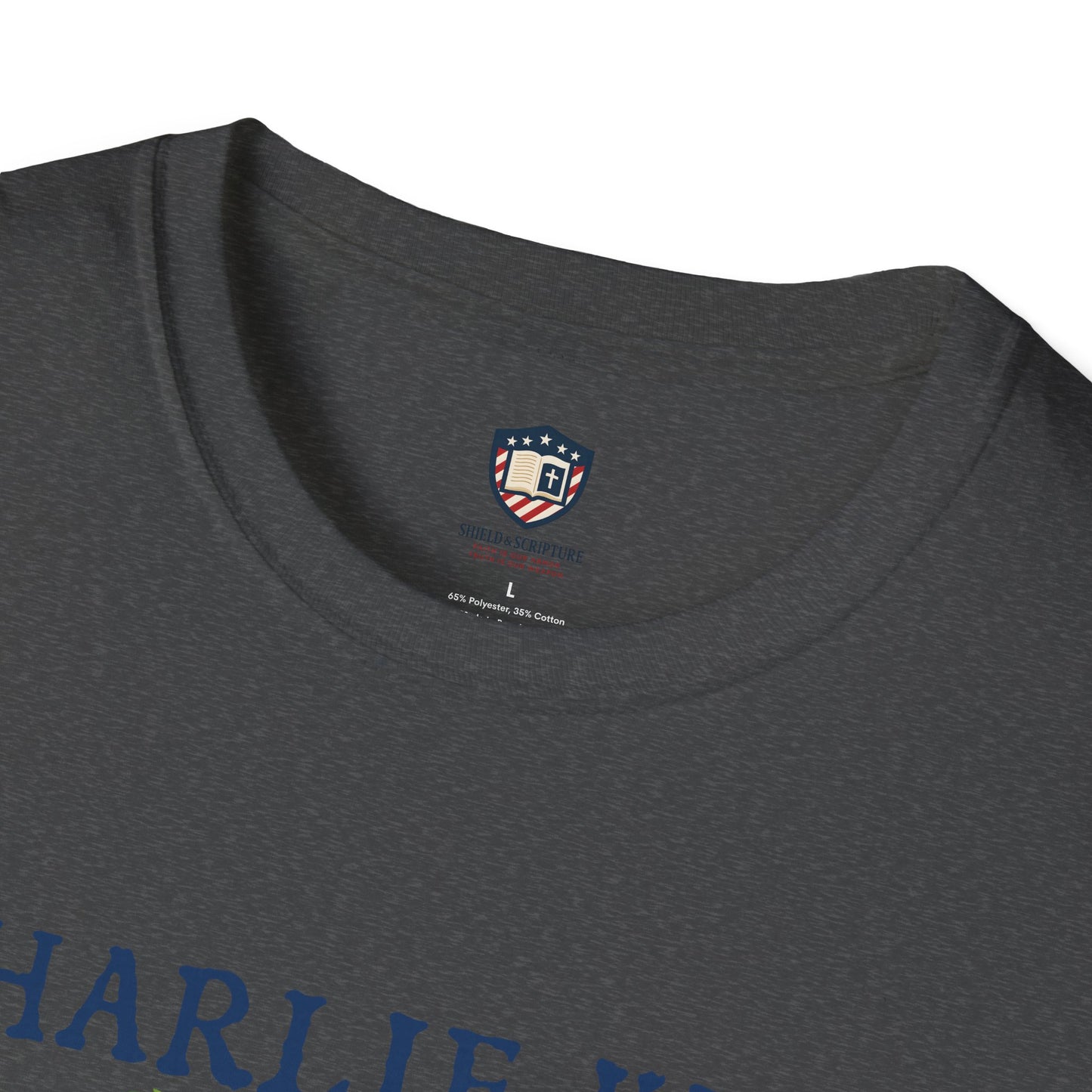 Patriotic Graphic T-Shirt, Charlie Kirk American Pride Unisex Tee
