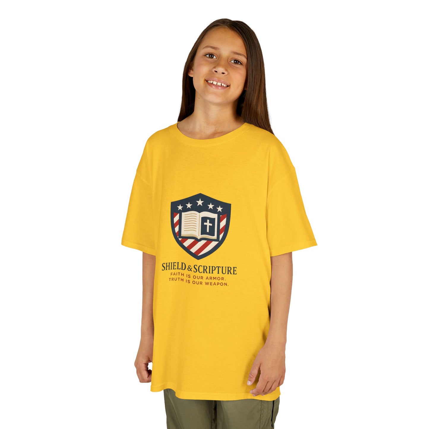 Shield & Scripture Kids Tee Daily Wear