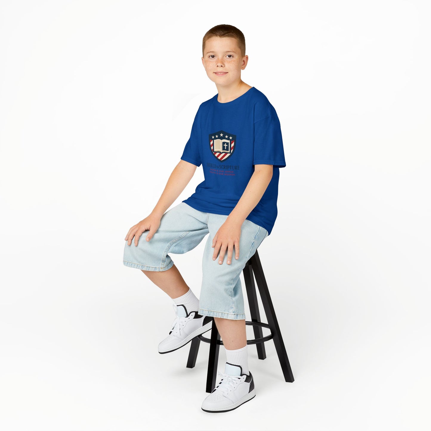 Shield & Scripture Kids Tee Daily Wear