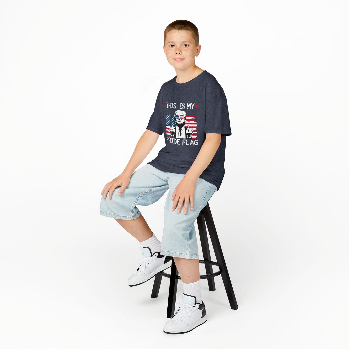Trump This Is My Pride Flag Kid's T-Shirt
