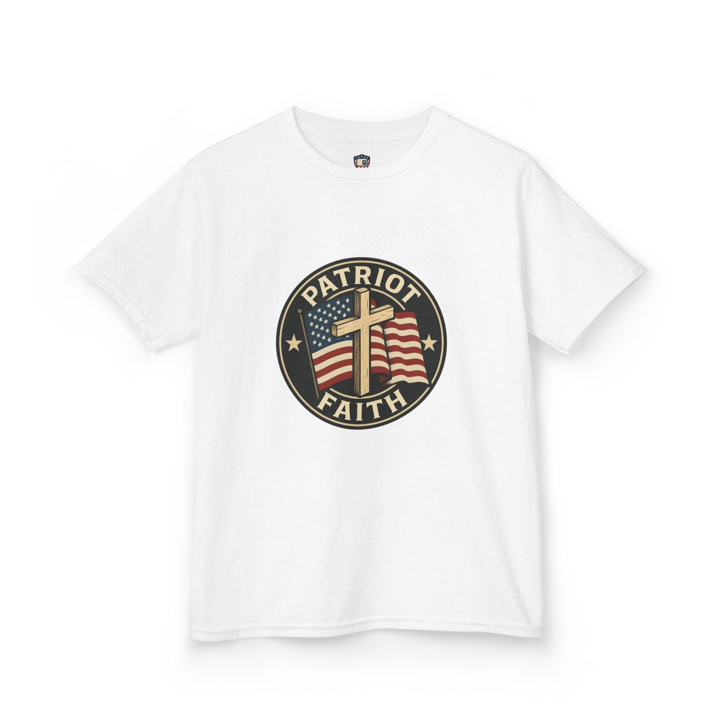 Patriotic Kids Tee - Faith & Freedom Everyday Wear