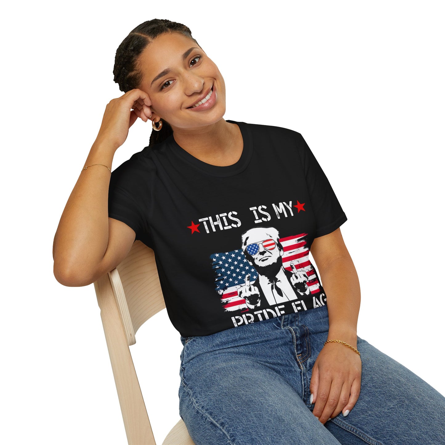 Trump This Is My Pride Flag Unisex T-Shirt