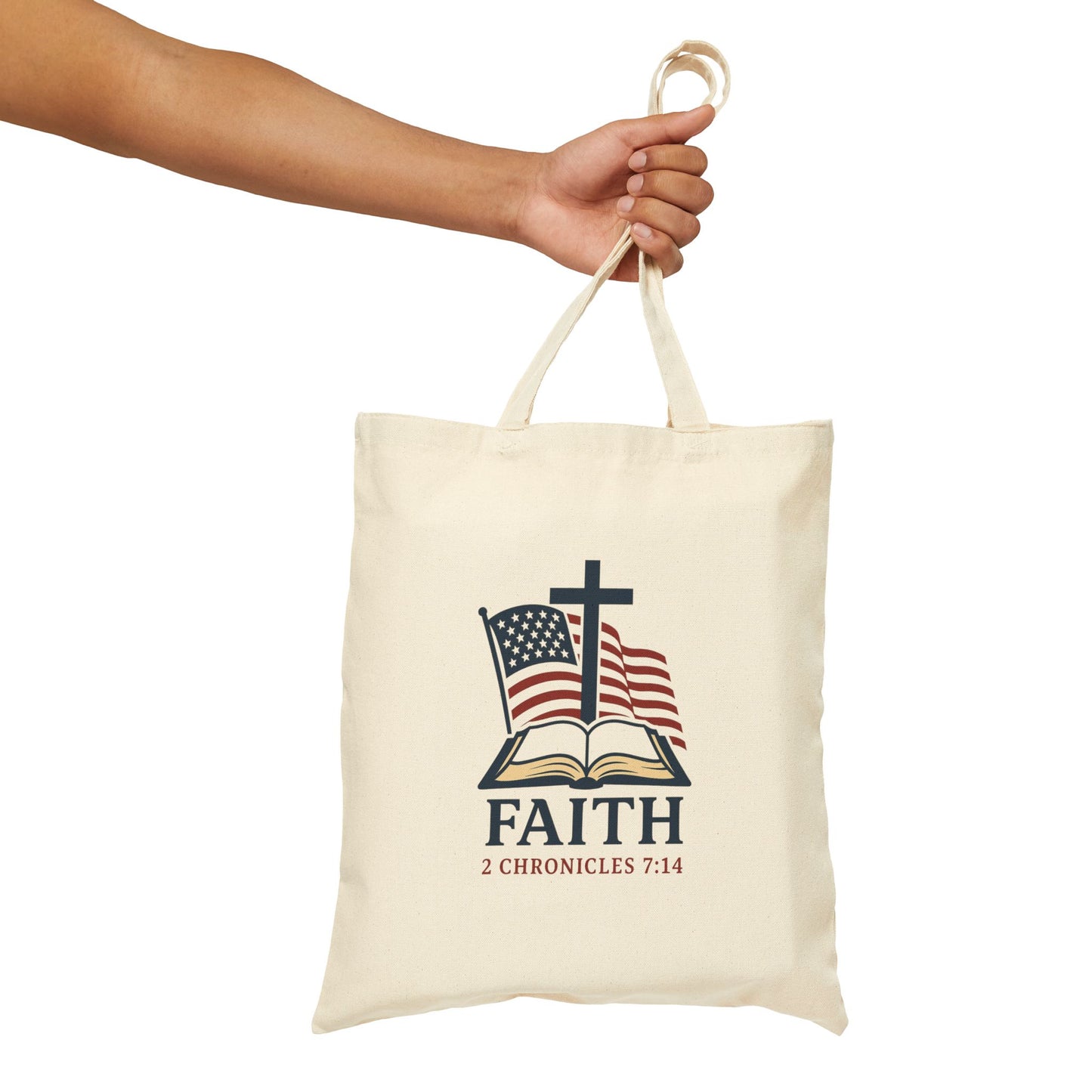 Faith Canvas Tote Bag