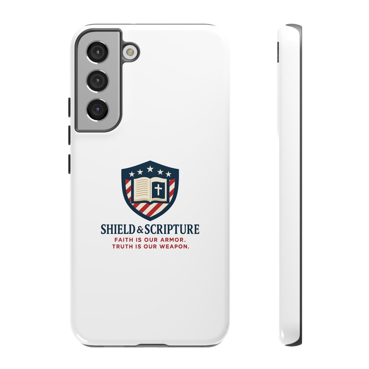 Shield & Scripture Phone Case