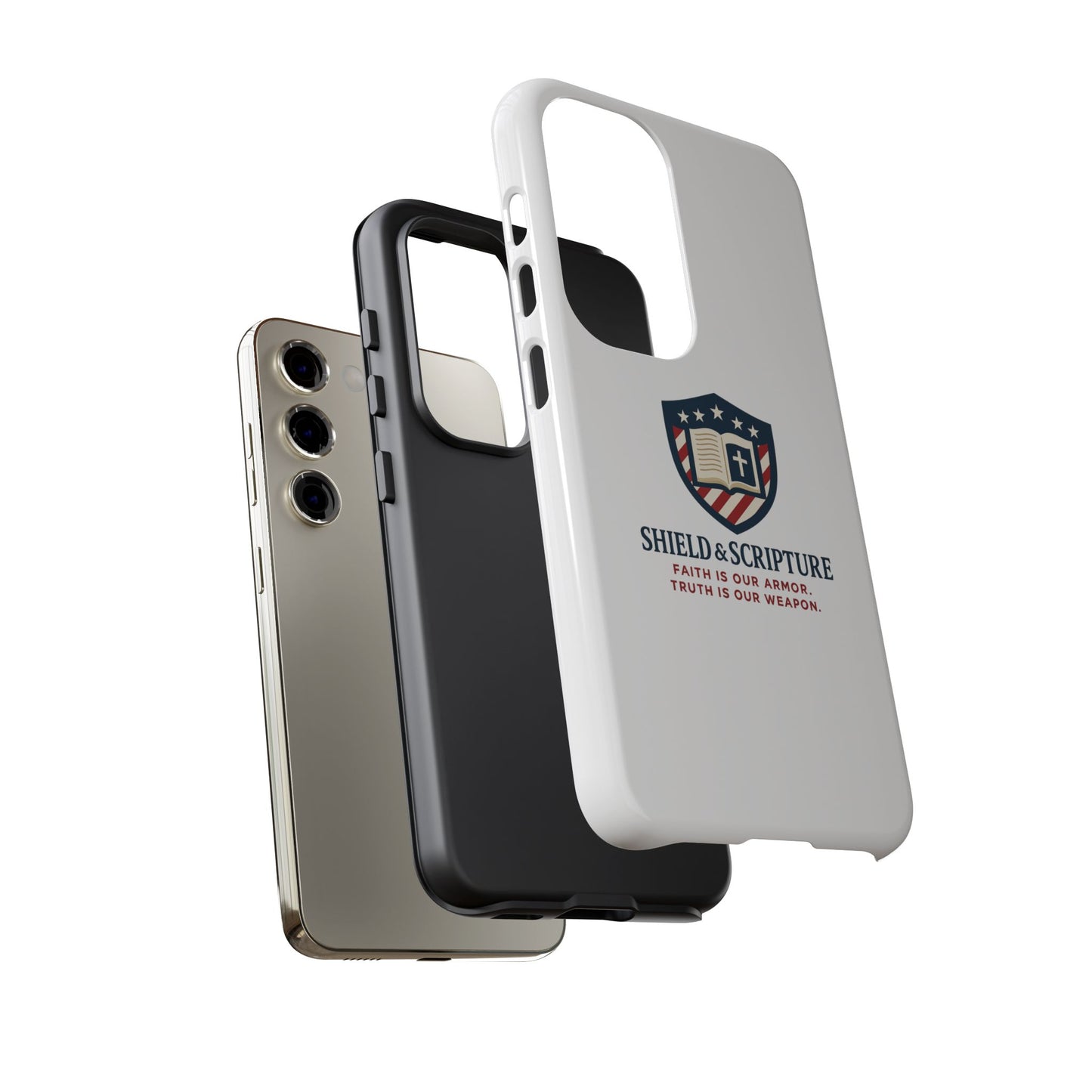 Shield & Scripture Phone Case