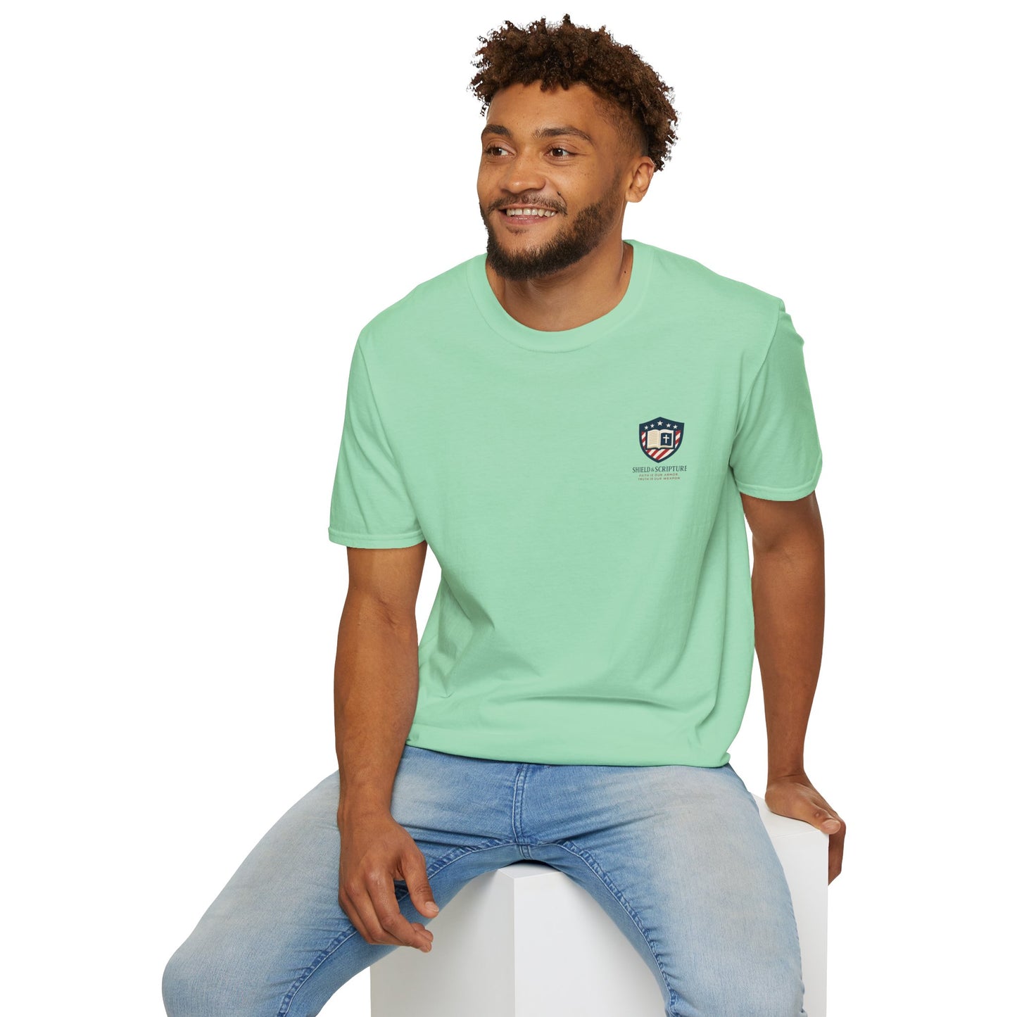 Lion of Judah USA Flag Unisex T-Shirt