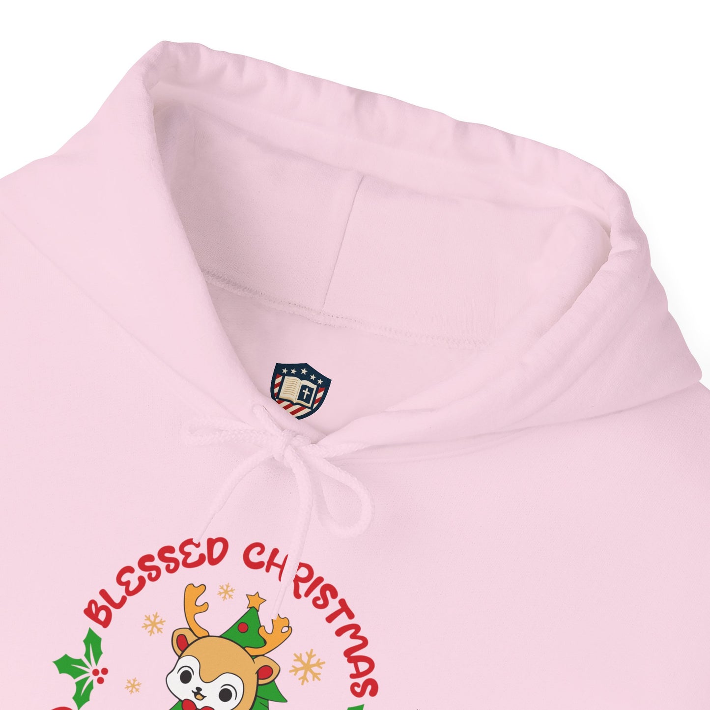 Blessed Christmas Proud Nation Design Unisex Hoodie