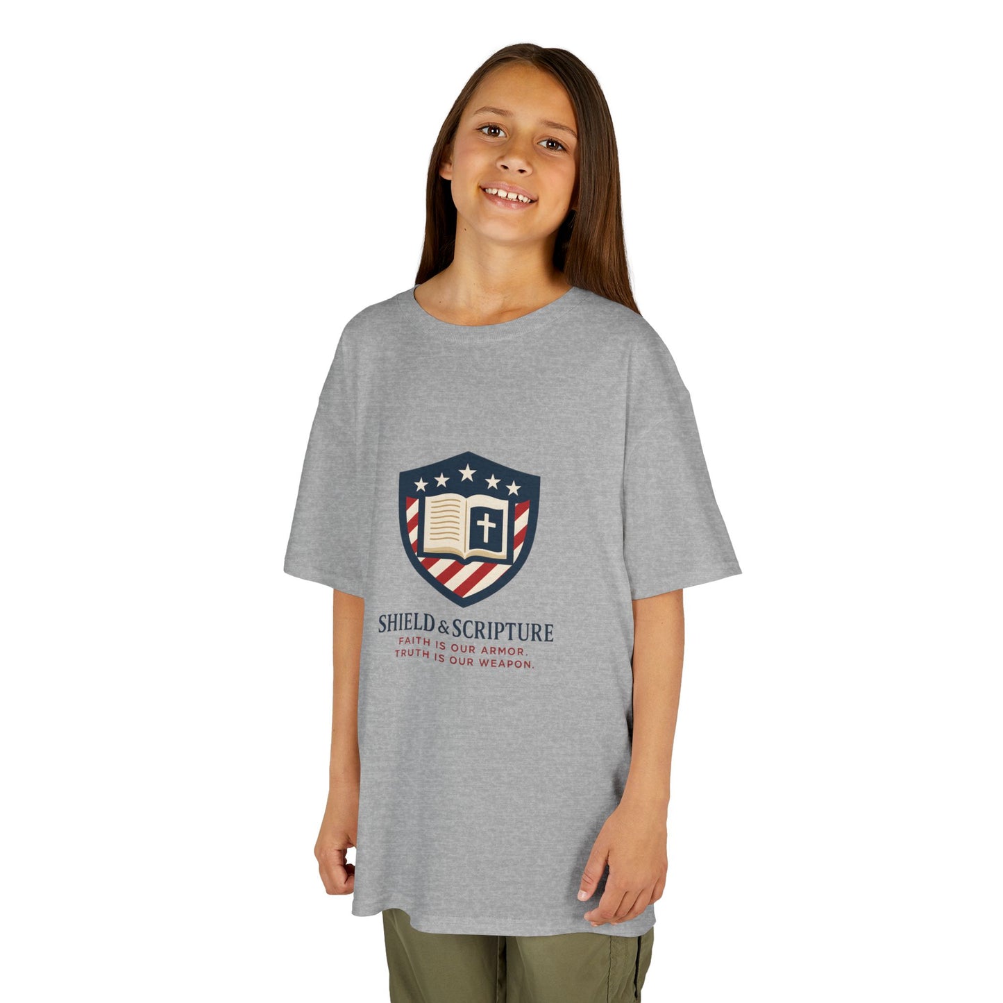 Shield & Scripture Kids Tee Daily Wear