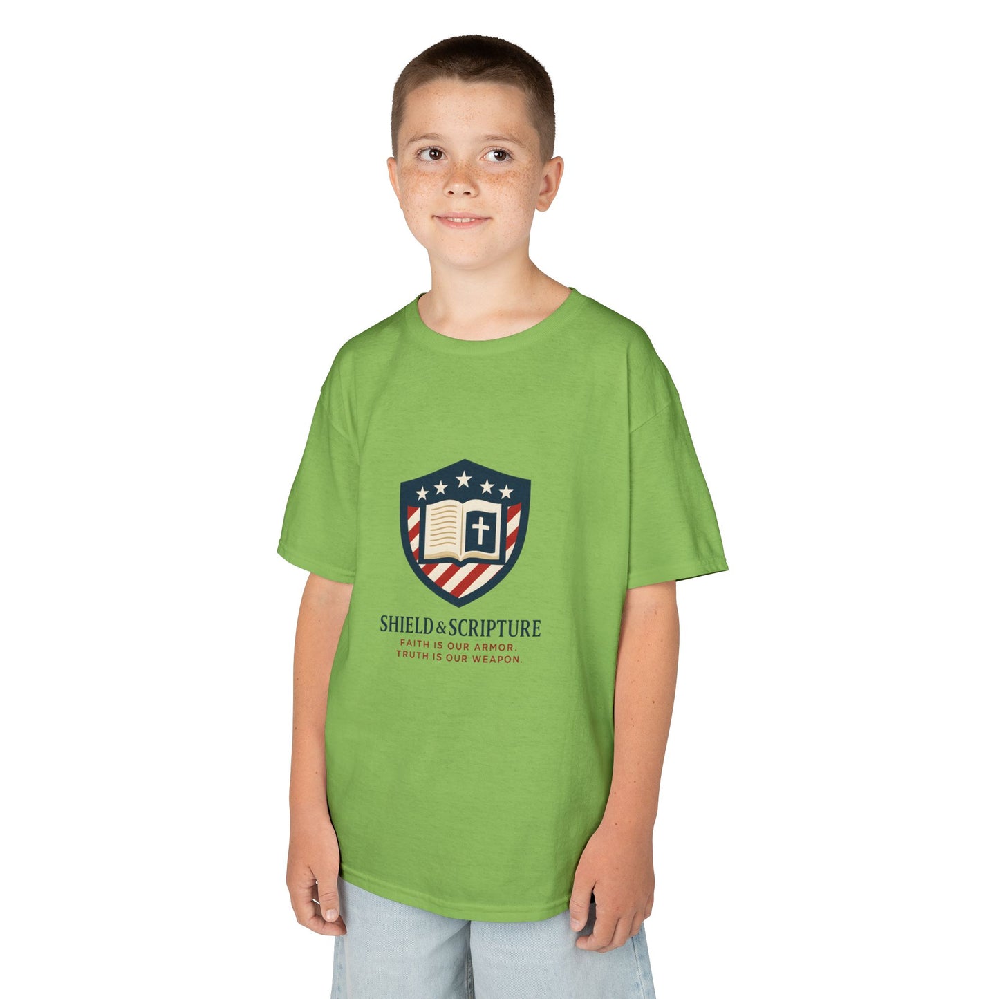 Shield & Scripture Kids Tee Daily Wear