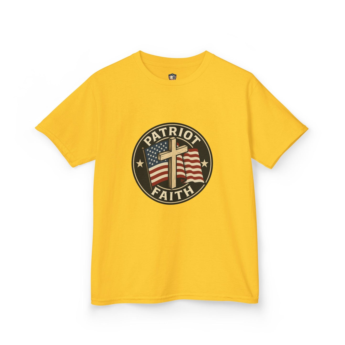 Patriotic Kids Tee - Faith & Freedom Everyday Wear