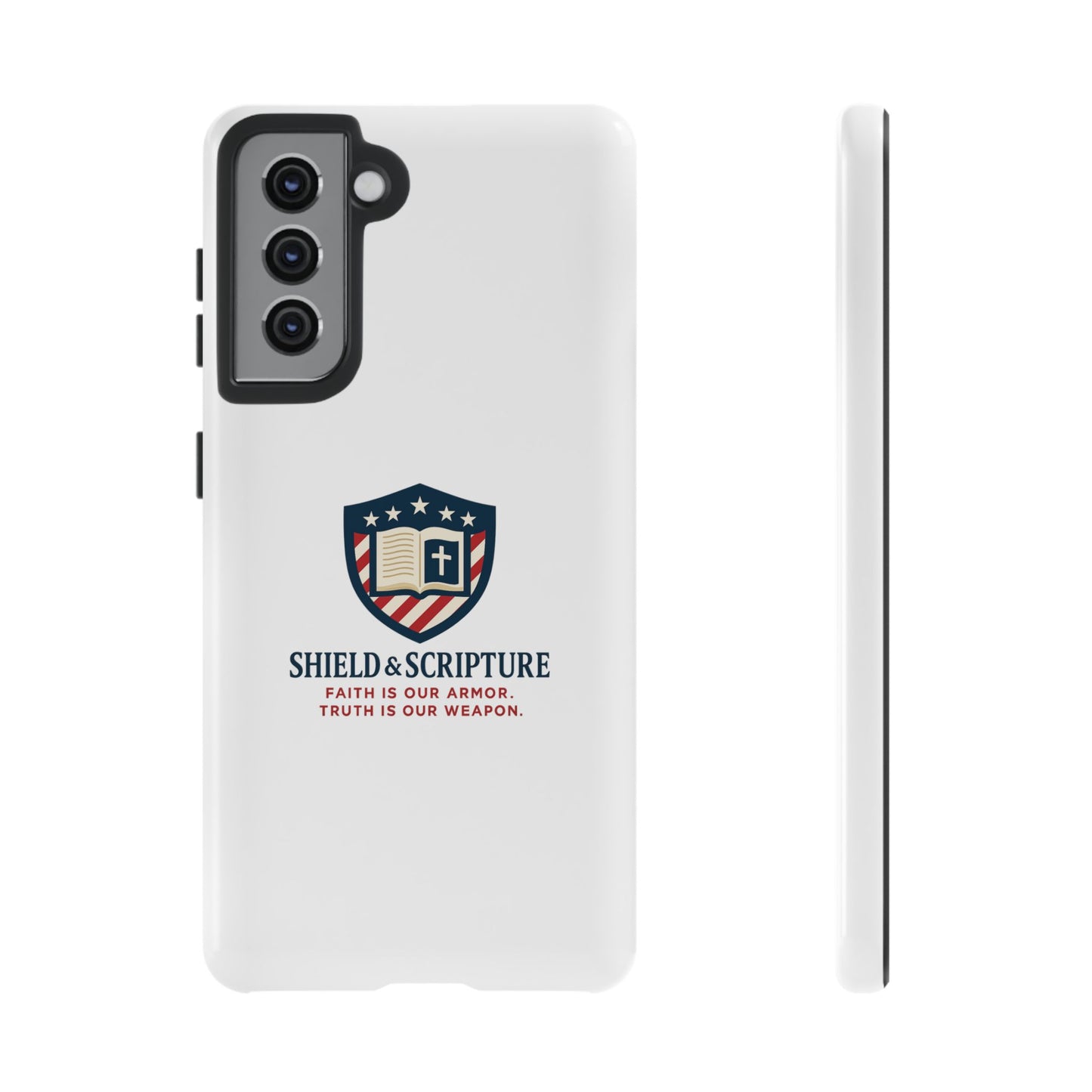 Shield & Scripture Phone Case