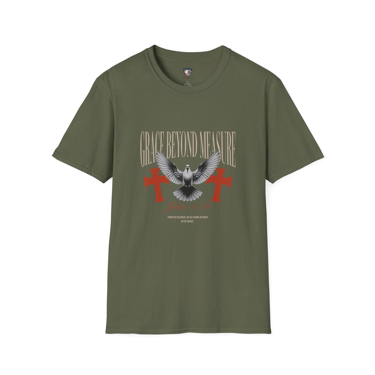 Grace Beyond Measure John 1:16 Inspired Unisex T-Shirt