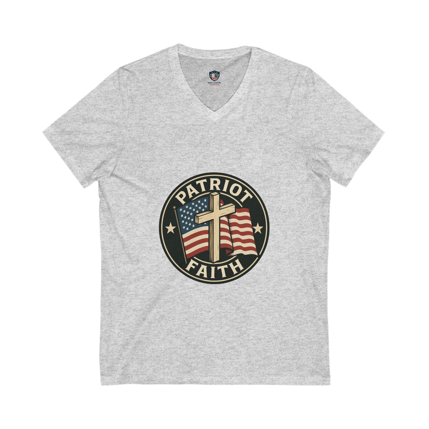 Patriot Faith V-Neck Unisex Tee
