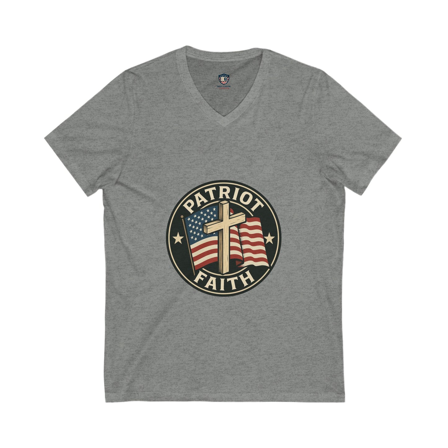 Patriot Faith V-Neck Unisex Tee