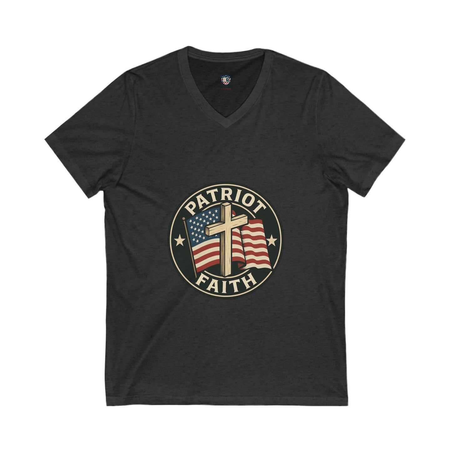 Patriot Faith V-Neck Unisex Tee