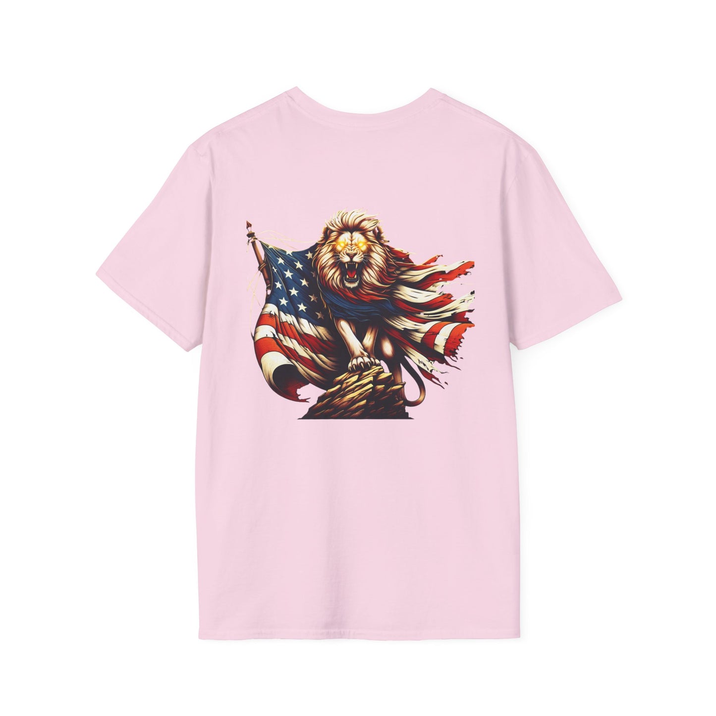 Lion of Judah USA Flag Unisex T-Shirt