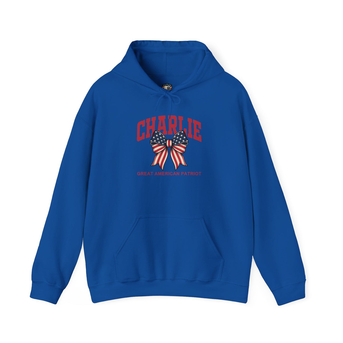 Charlie Kirk Great American Patriot Themed Unisex Hoodie