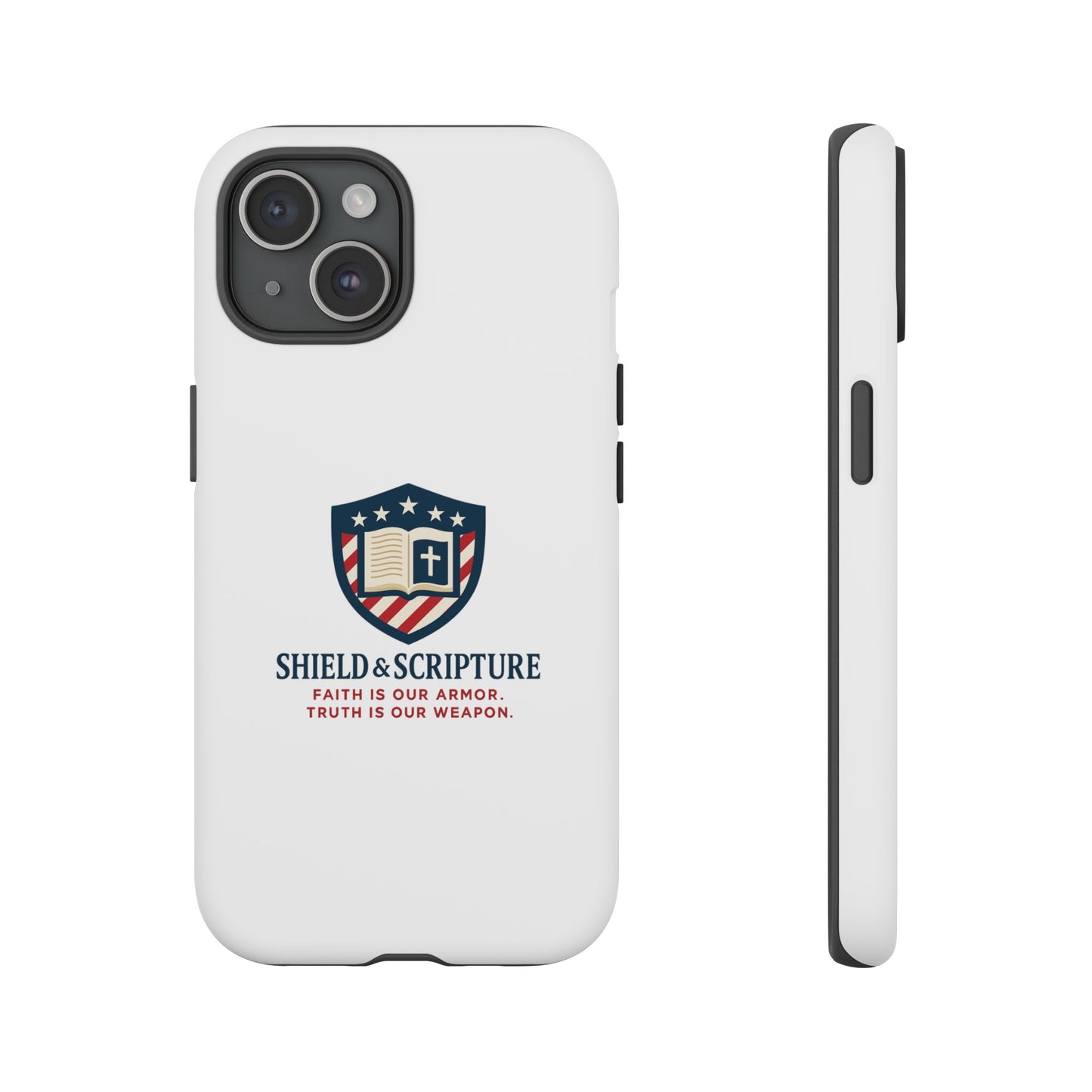 Shield & Scripture Phone Case