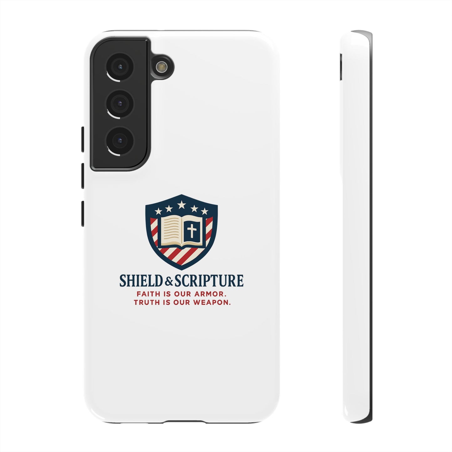 Shield & Scripture Phone Case