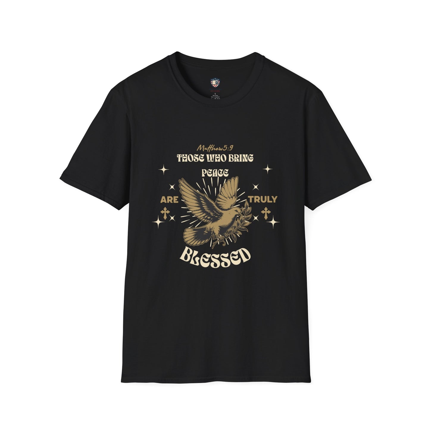 Blessed Peace Unisex Softstyle T-Shirt