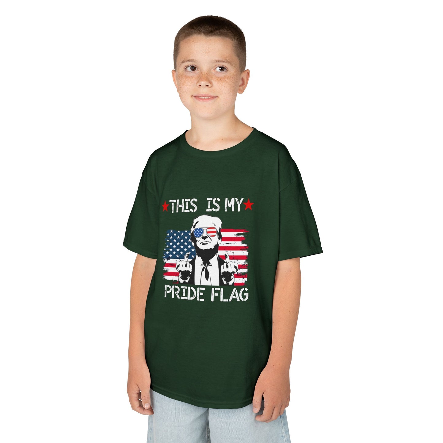 Trump This Is My Pride Flag Kid's T-Shirt