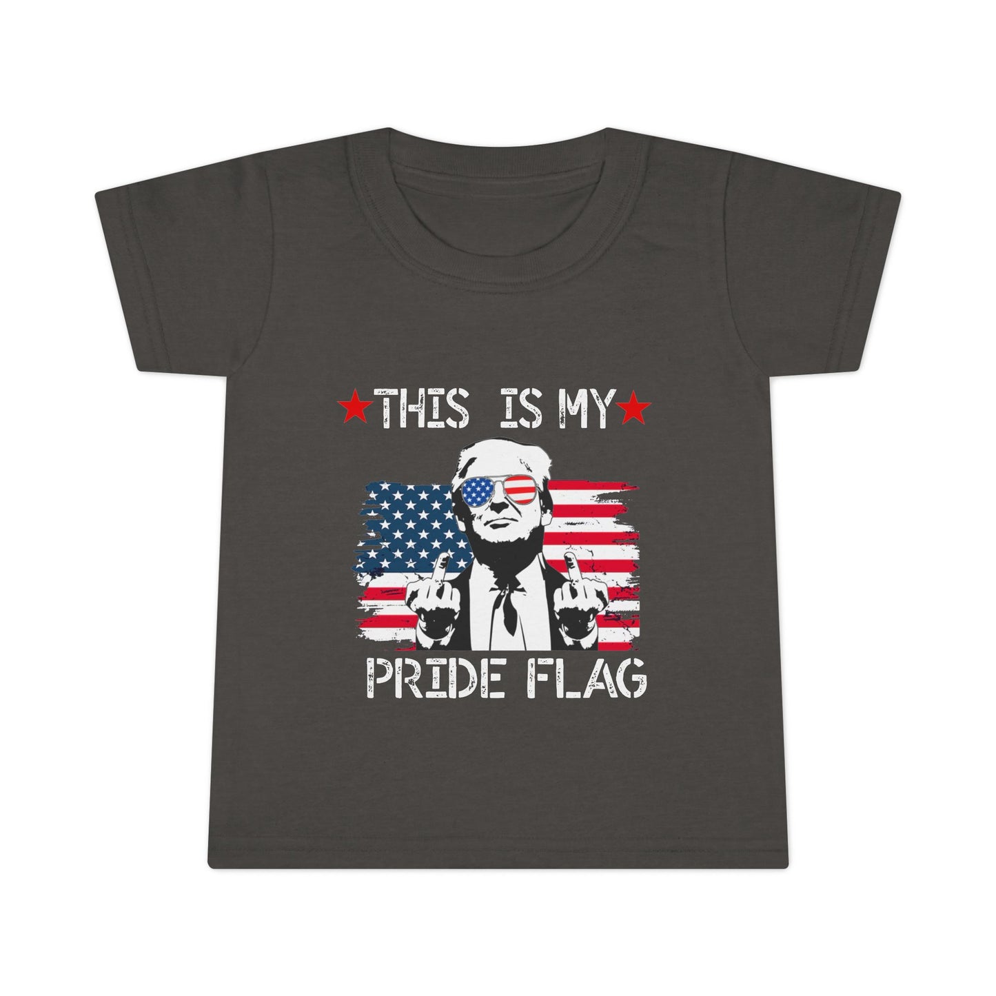Trump This Is My Pride Flag Toddler T-Shirt
