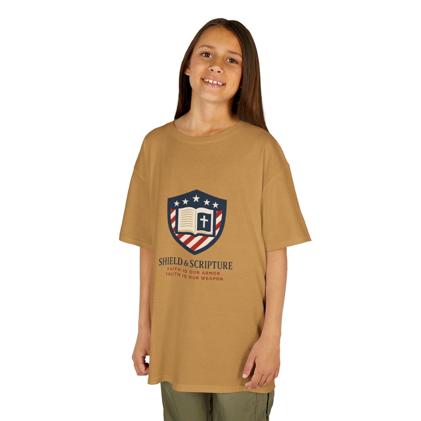 Shield & Scripture Kids Tee Daily Wear