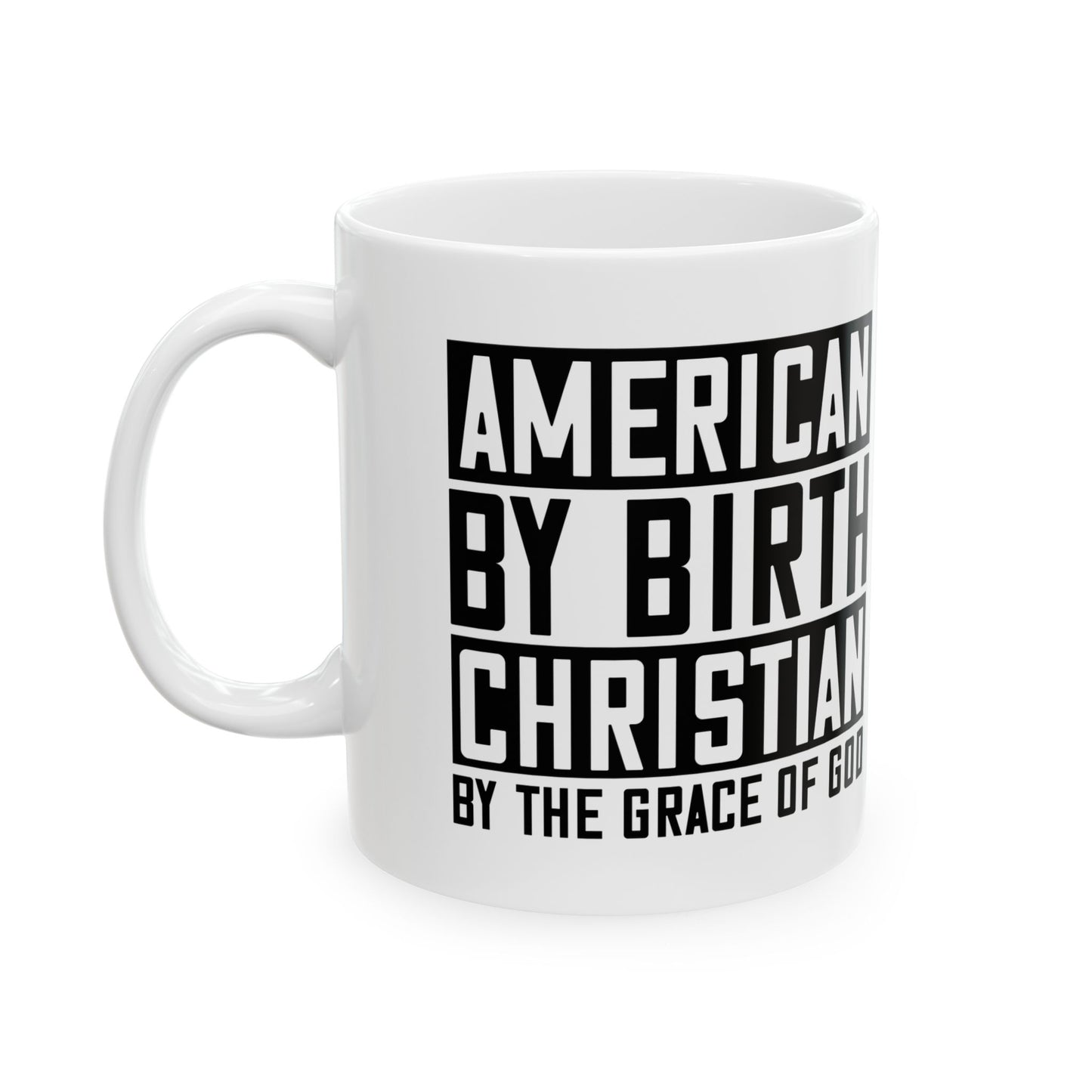 Christian Faith Ceramic Mug – Inspirational Drinkware