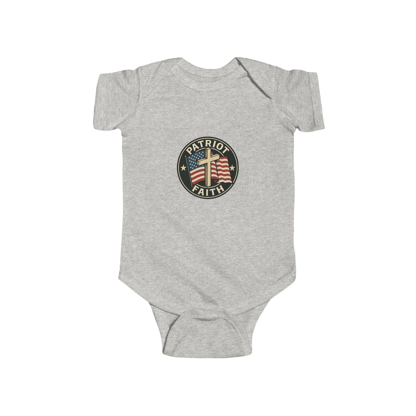Patriot Faith Themed Infant Bodysuit