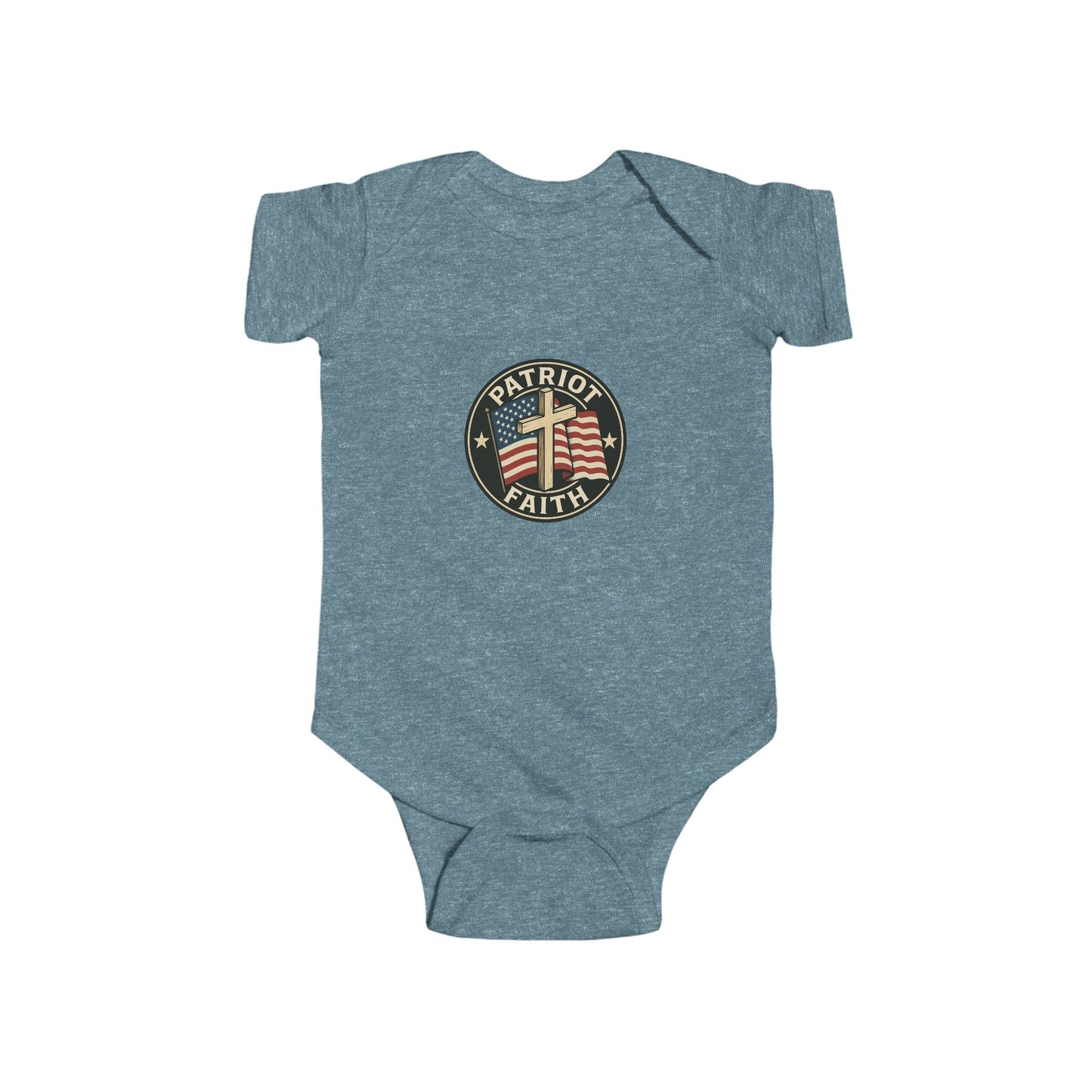 Patriot Faith Themed Infant Bodysuit