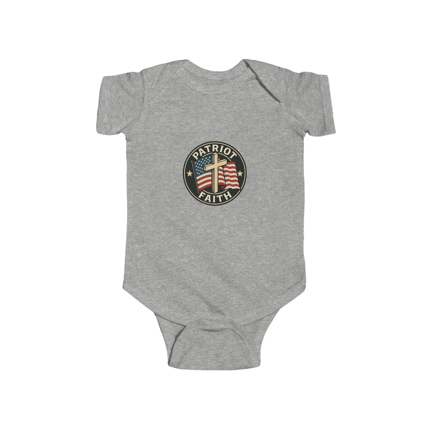 Patriot Faith Themed Infant Bodysuit