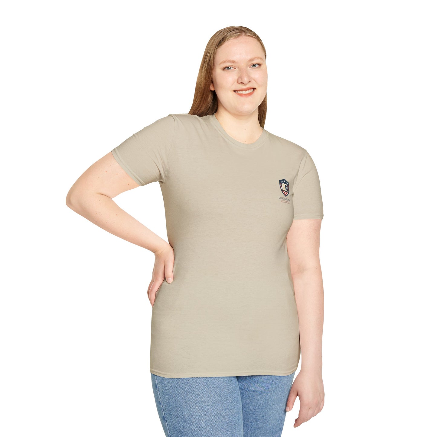 Lion of Judah USA Flag Unisex T-Shirt