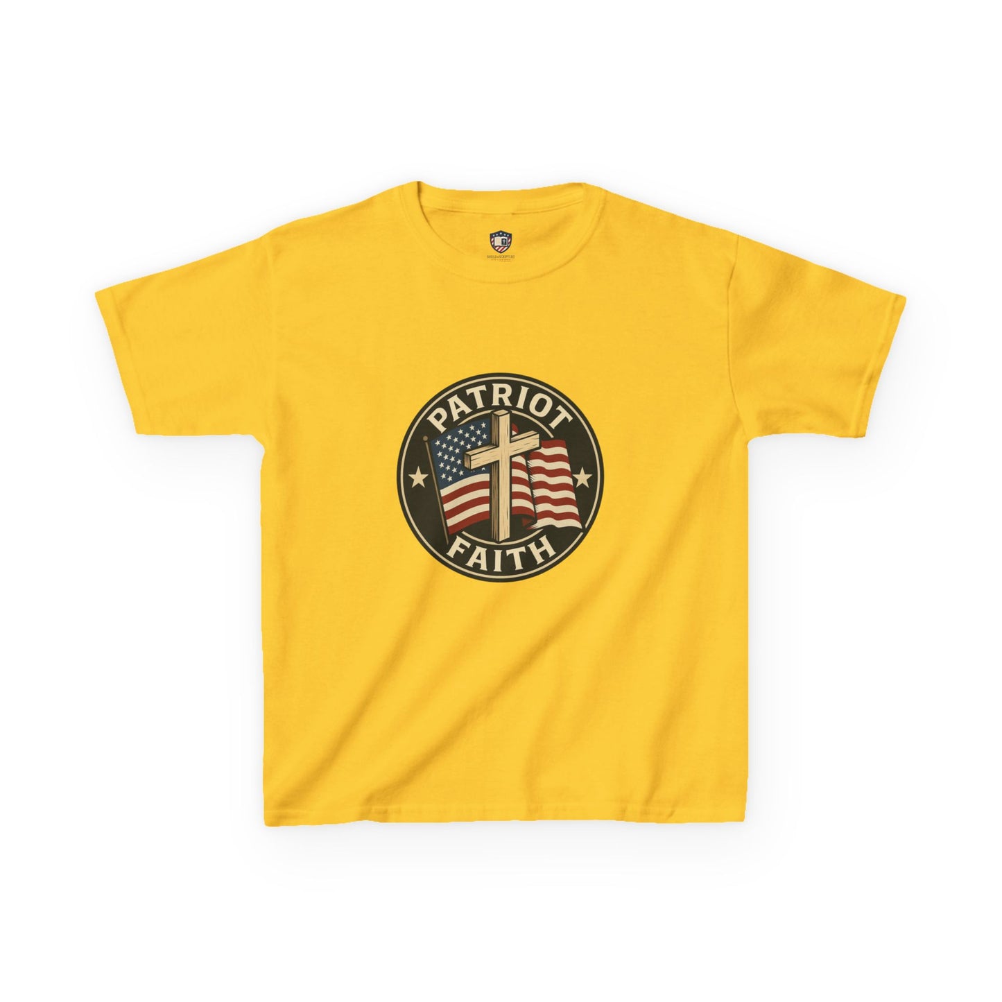 Patriotic Kids Tee - Faith & Freedom Everyday Wear