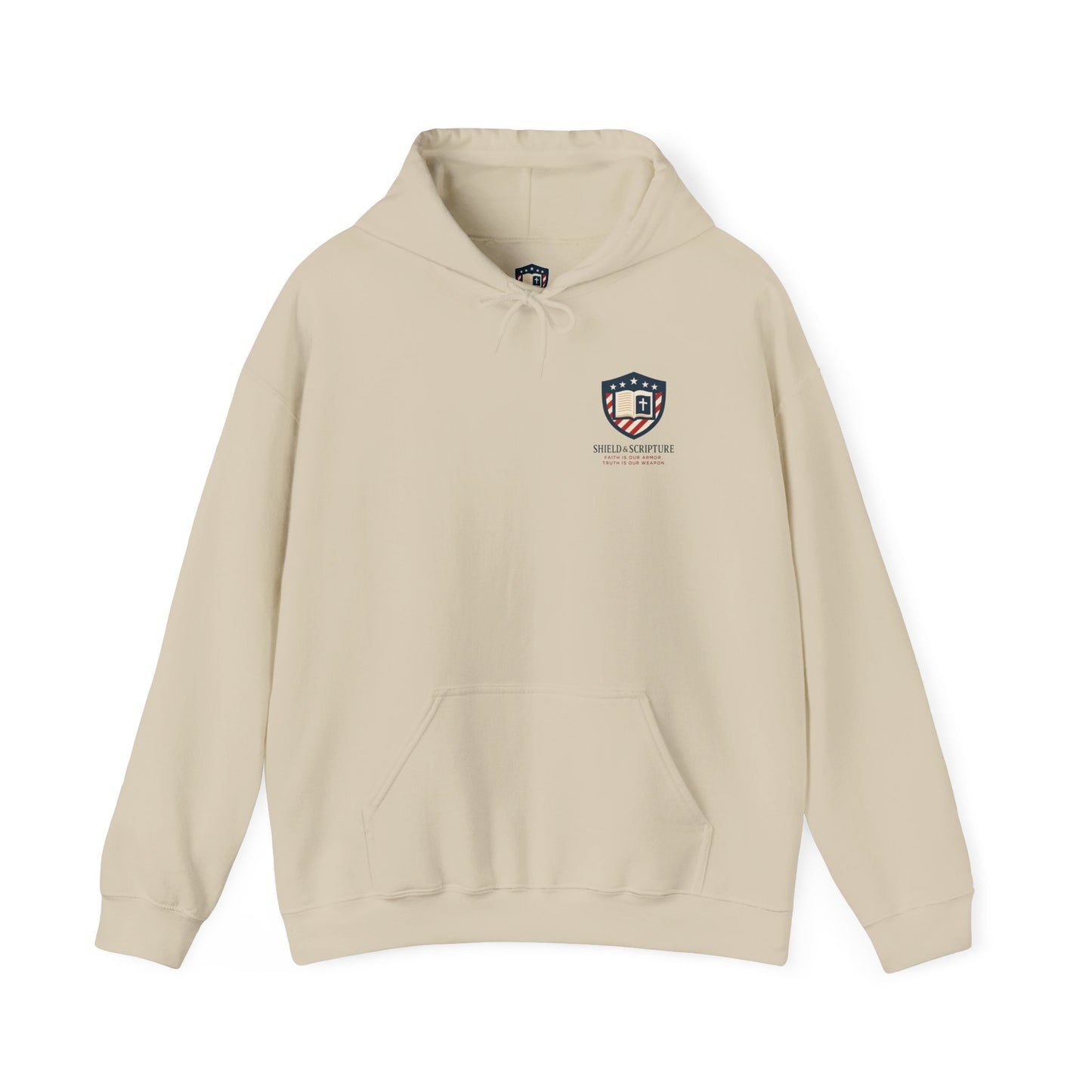 Patriot and Faith Themed Unisex Hoodie