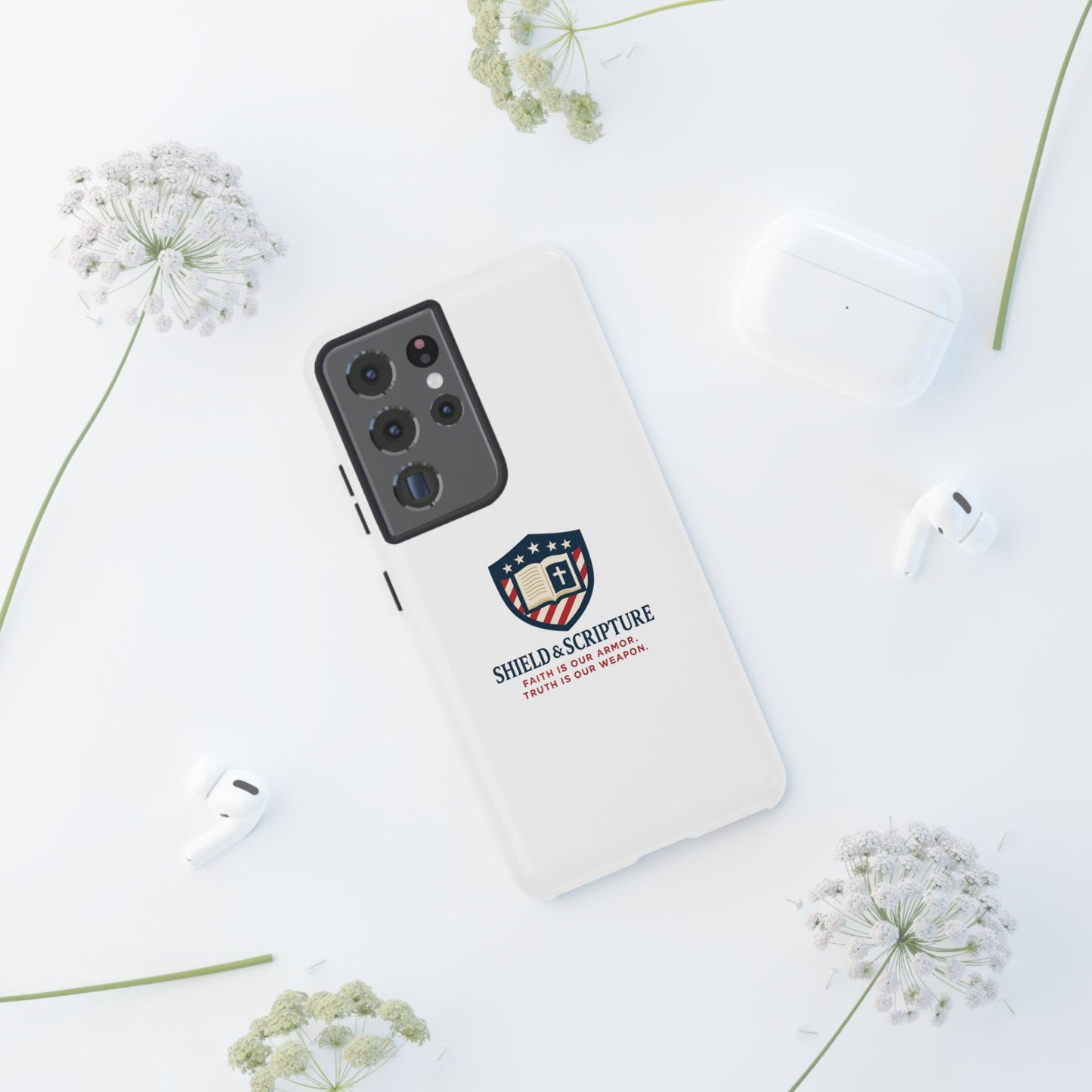 Shield & Scripture Phone Case