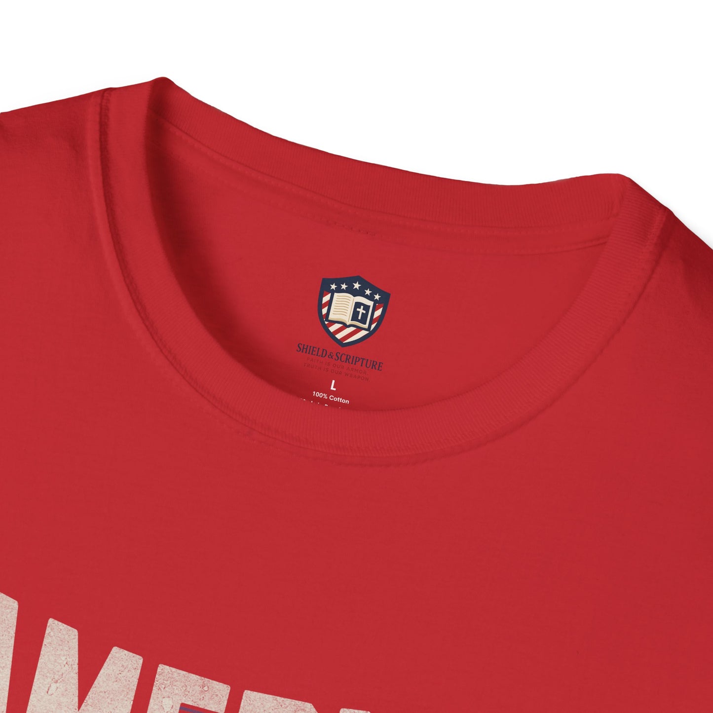 America Strong in Faith, Free in Spirit Unisex T-shirt