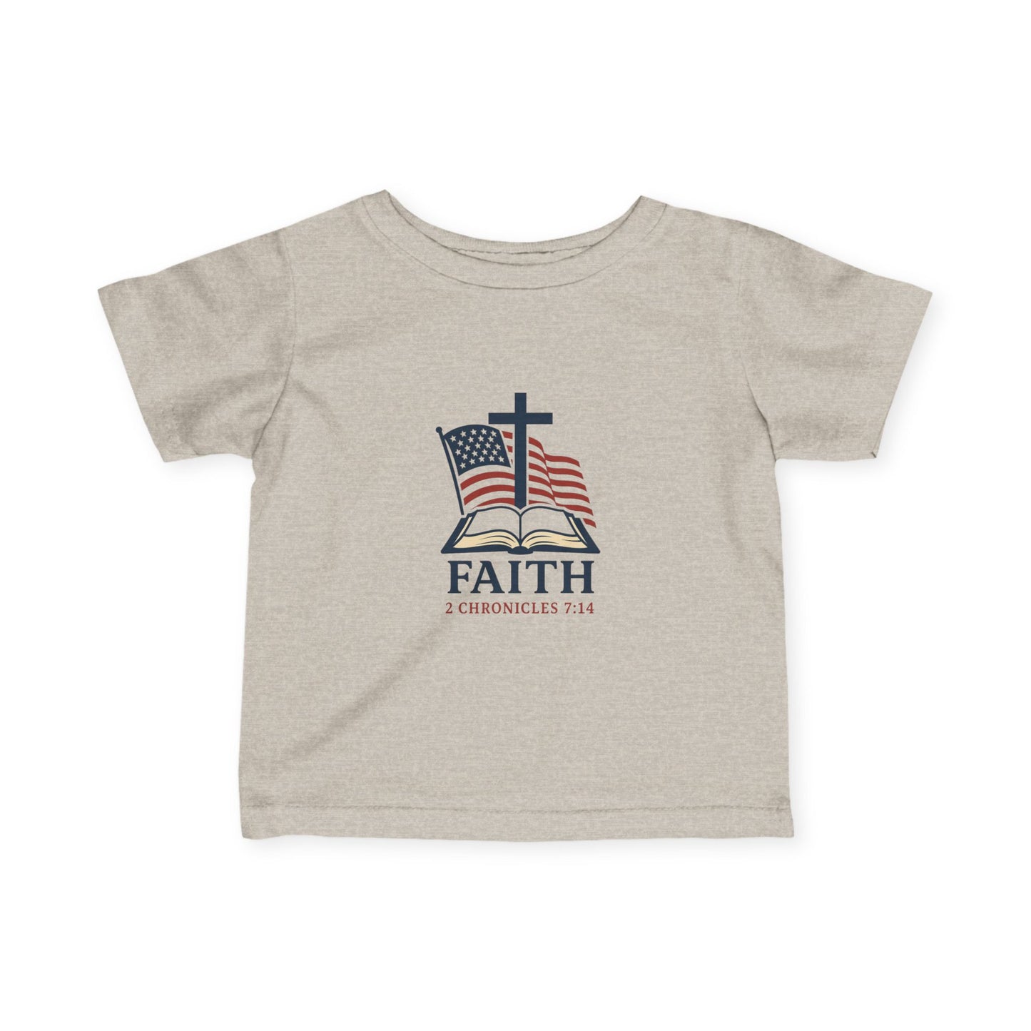 Faith-Themed 2 Chronicles 7:14 Infant Tee