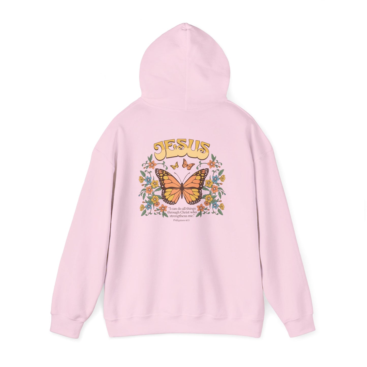 Butterfly JESUS Design Unisex Hoodie