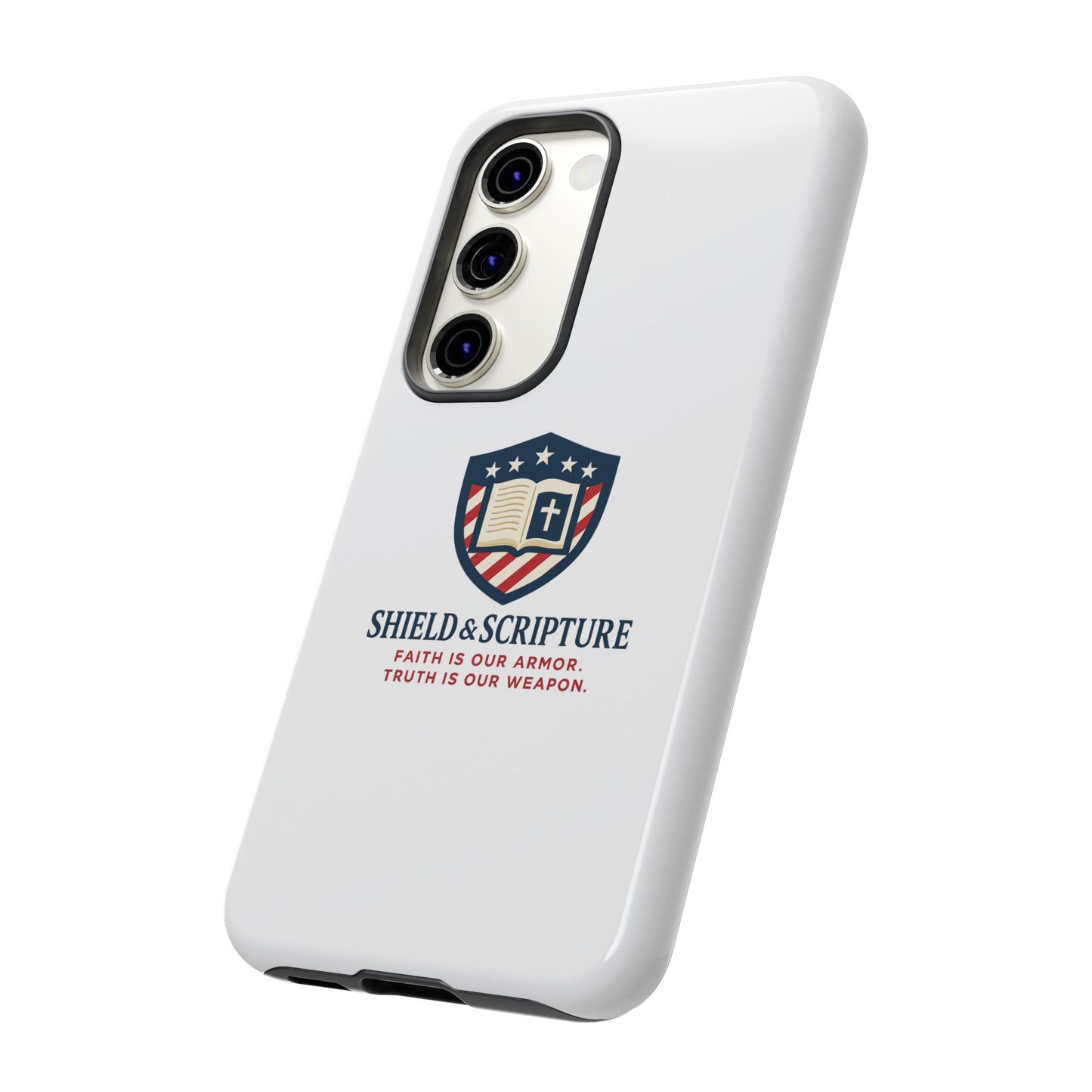 Shield & Scripture Phone Case